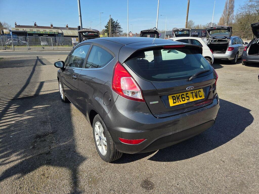 Ford Fiesta Hatchback 1.0T Ecoboost Zetec Euro 6 Ss 20 BK65TVC Grey #5