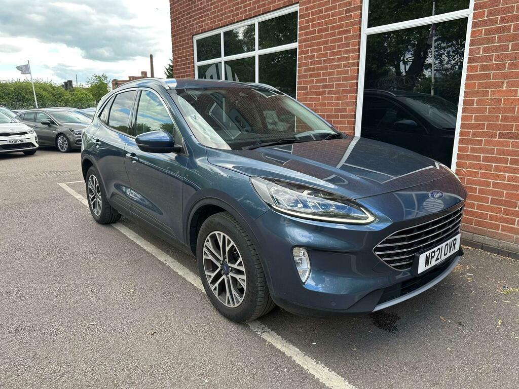 Ford Kuga 1.5 Ecoblue Titanium Edition Euro 6 Ss WP21OVR Blue #3