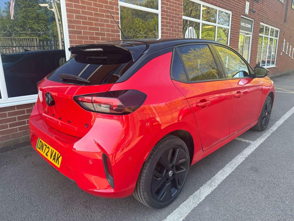 Vauxhall Corsa-e 50Kwh Anniversary Edition DN72VAK Red #3
