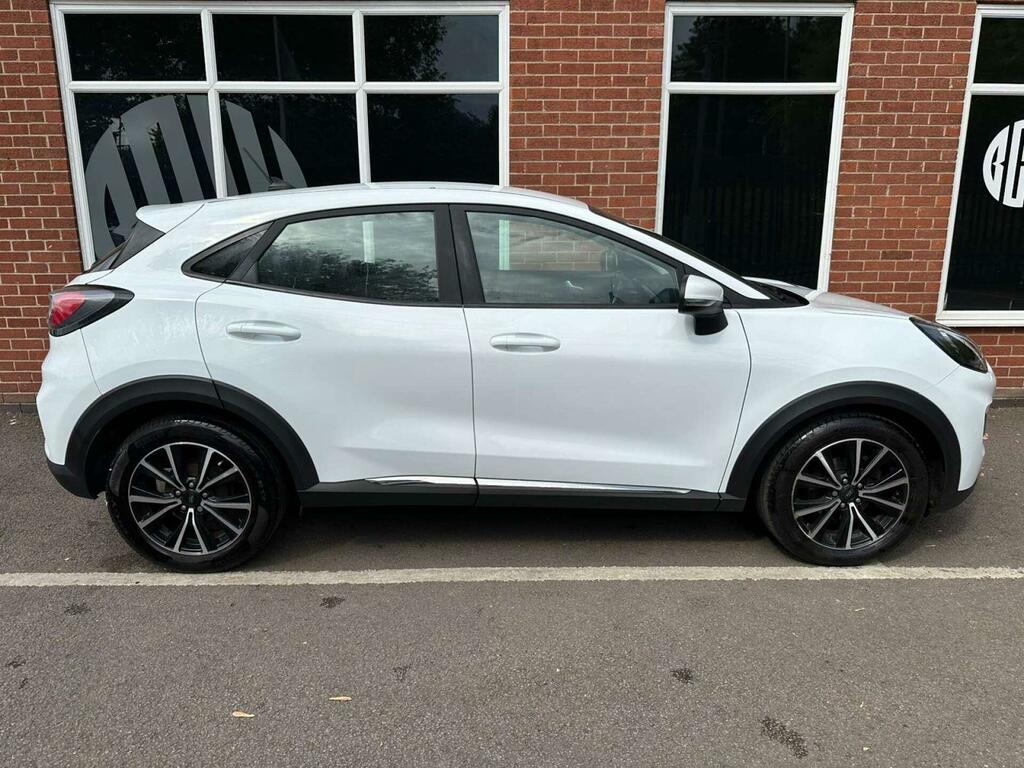 Ford Puma 1.0T Ecoboost Mhev Titanium Euro 6 Ss SP71JVE White #2
