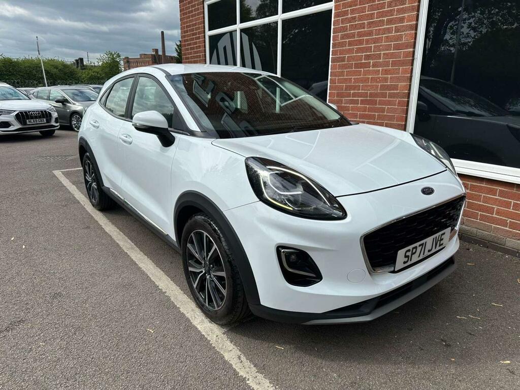 Ford Puma 1.0T Ecoboost Mhev Titanium Euro 6 Ss SP71JVE White #3