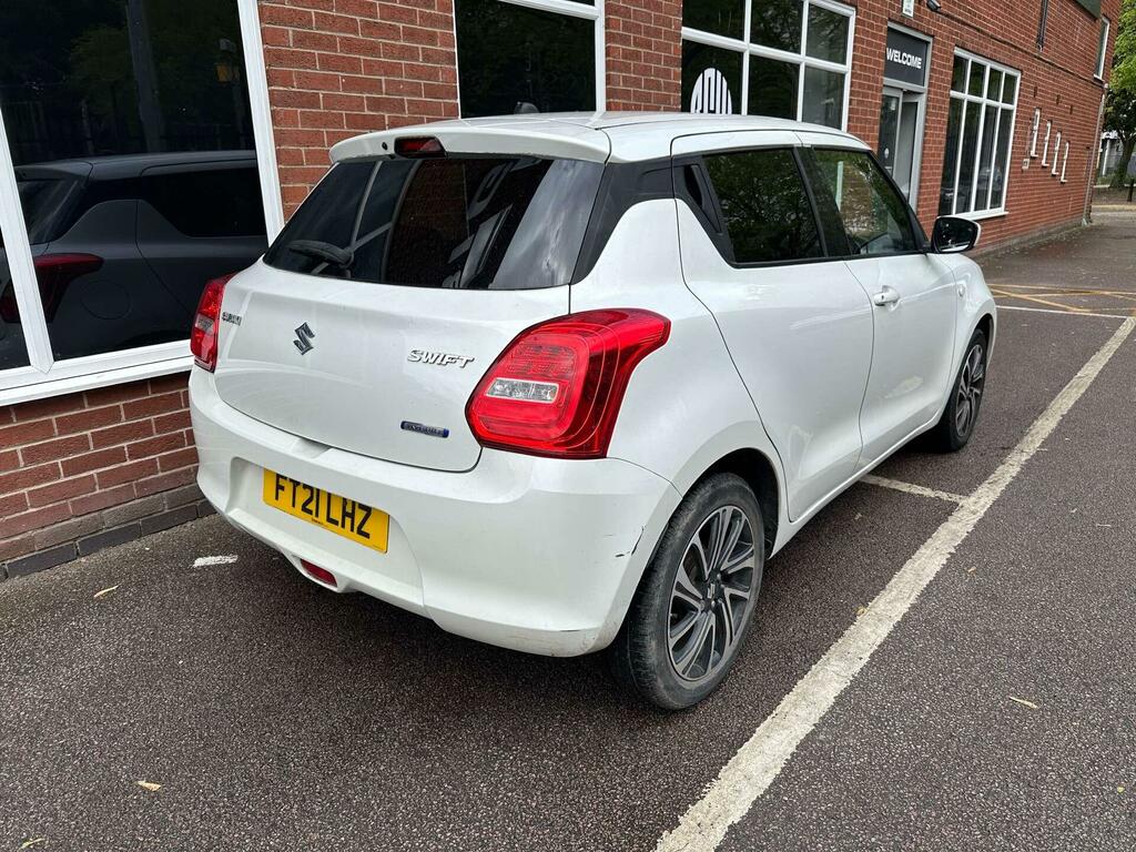 Suzuki Swift 1.2 Dualjet Mhev Sz-l Euro 6 Ss FT21LHZ White #3
