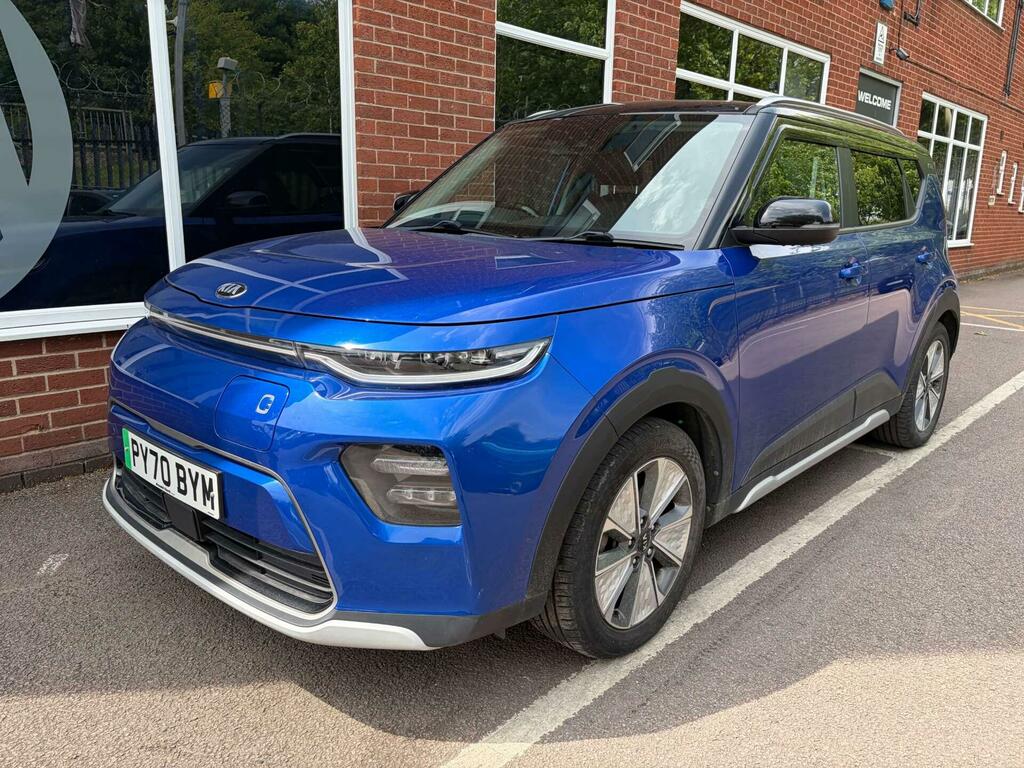 Kia Soul 64Kwh First Edition Blue #4