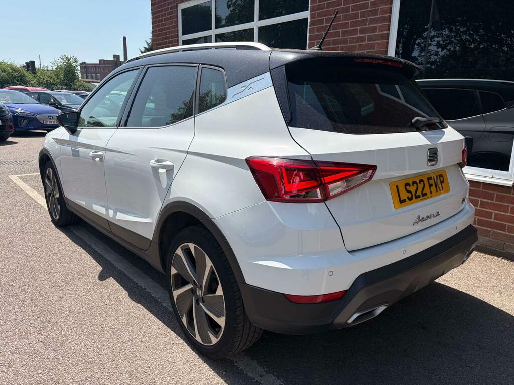 Seat Arona 1.0 Tsi Fr Sport Dsg Euro 6 Ss LS22FKP White #4