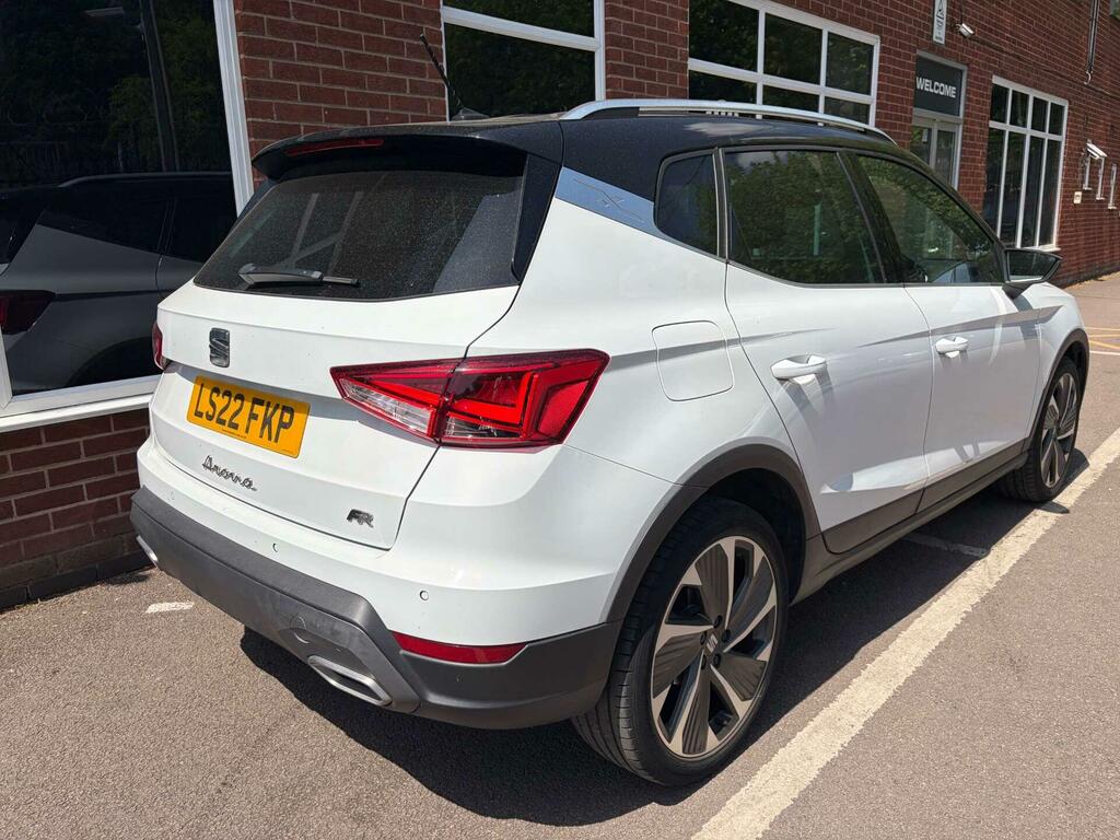 Seat Arona 1.0 Tsi Fr Sport Dsg Euro 6 Ss LS22FKP White #5