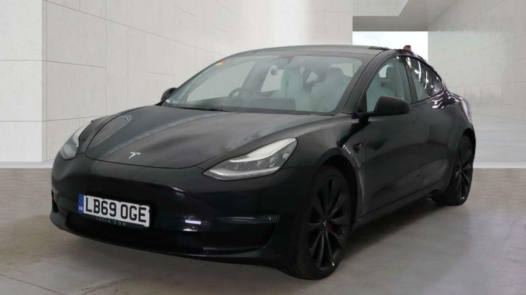 Tesla Model 3 Dual Motor Performance 4Wde Performanc LB69OGE Black #2