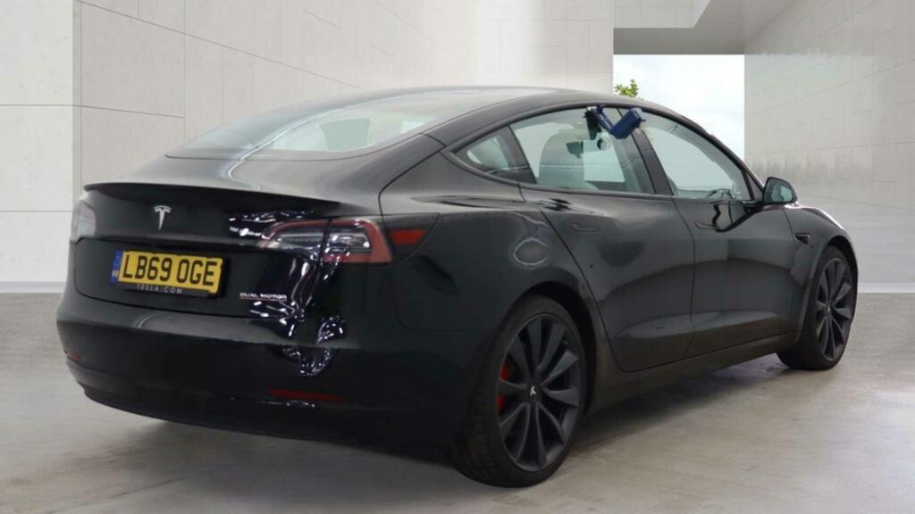 Tesla Model 3 Dual Motor Performance 4Wde Performanc LB69OGE Black #4
