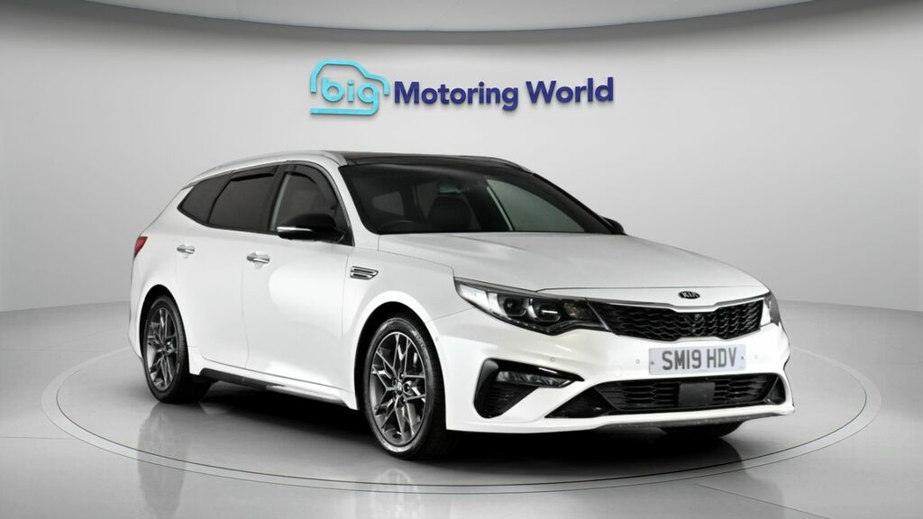 Kia Optima Gt-line S White