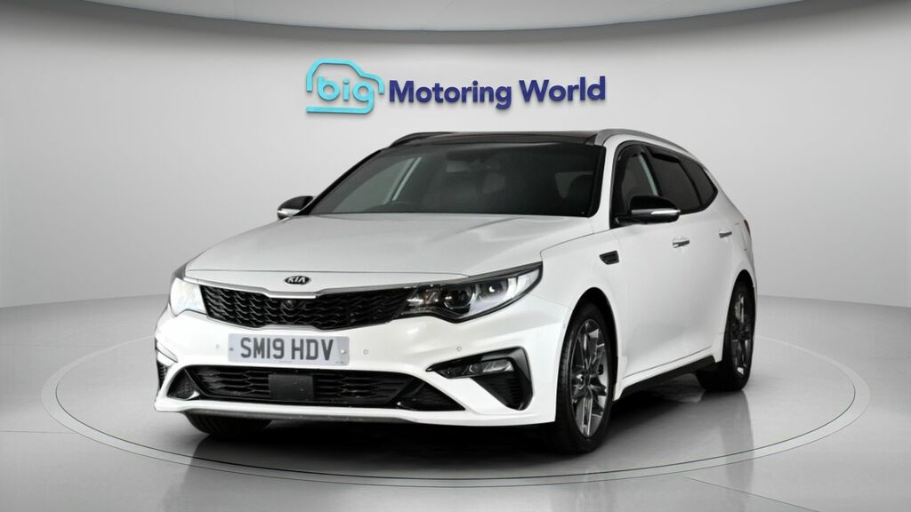 Kia Optima Gt-line S White #3