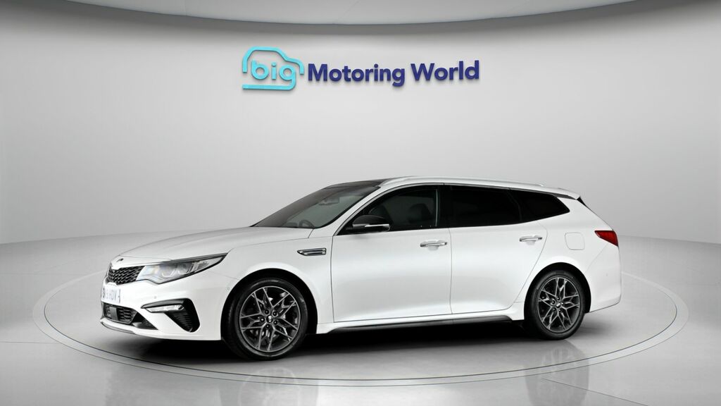 Kia Optima Gt-line S White #4