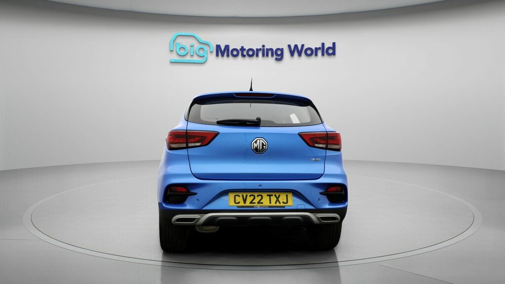 MG ZS Excite Blue #6