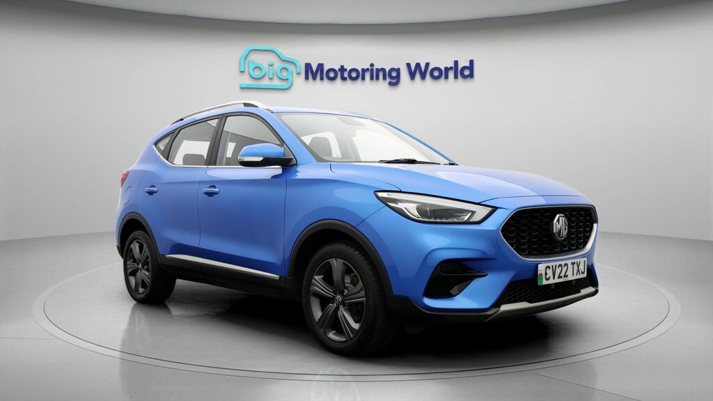 MG ZS Excite Blue