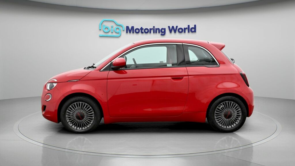 Fiat 500E Red Red #4