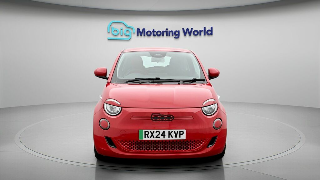 Fiat 500E Red Red #2
