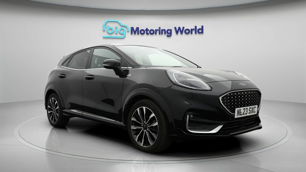Ford Puma St-line Vignale NL23SXC Black