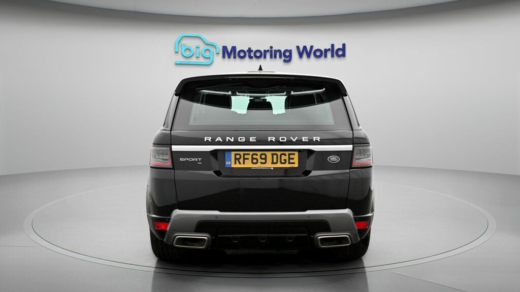 Land Rover Range Rover Sport Hse Black #6