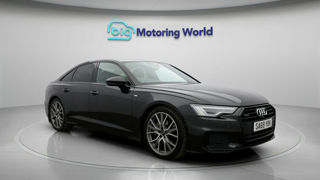 Audi A6 Saloon Black Edition Grey