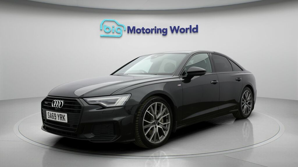 Audi A6 Saloon Black Edition Grey #3