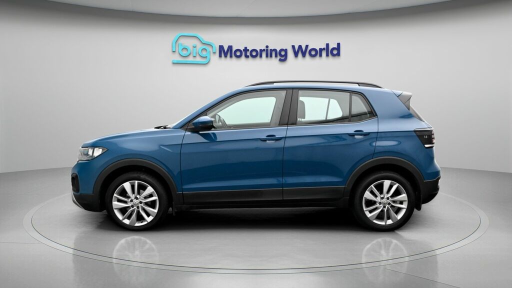 Volkswagen T-Cross Se Blue #4