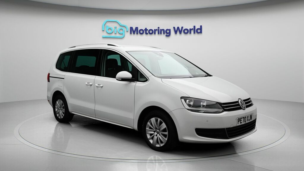 Volkswagen Sharan Se Nav White