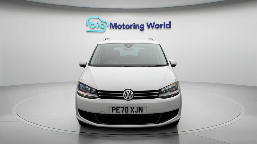 Volkswagen Sharan Se Nav White #2