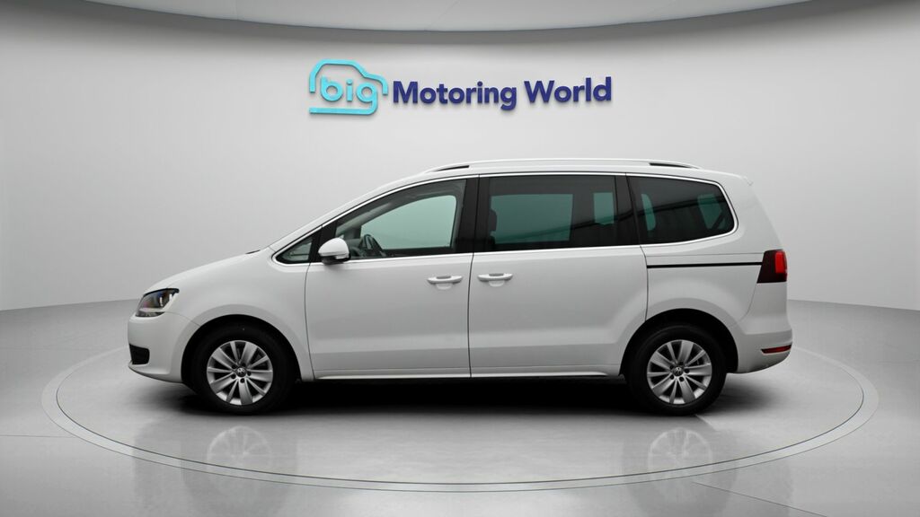 Volkswagen Sharan Se Nav White #4