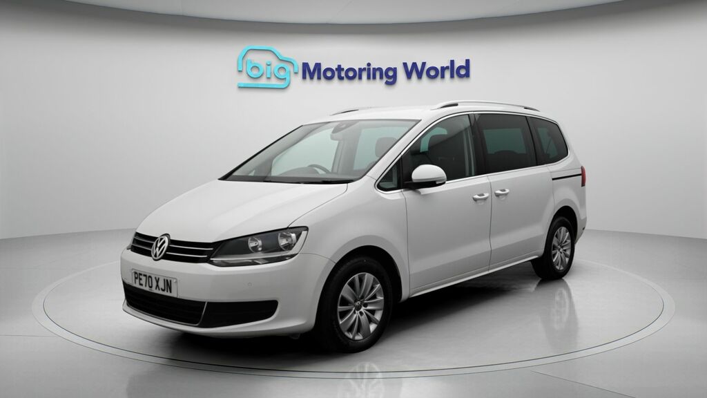 Volkswagen Sharan Se Nav White #3