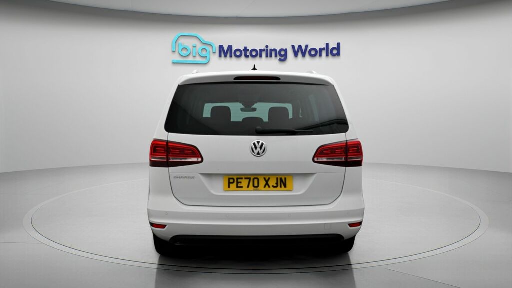 Volkswagen Sharan Se Nav White #6
