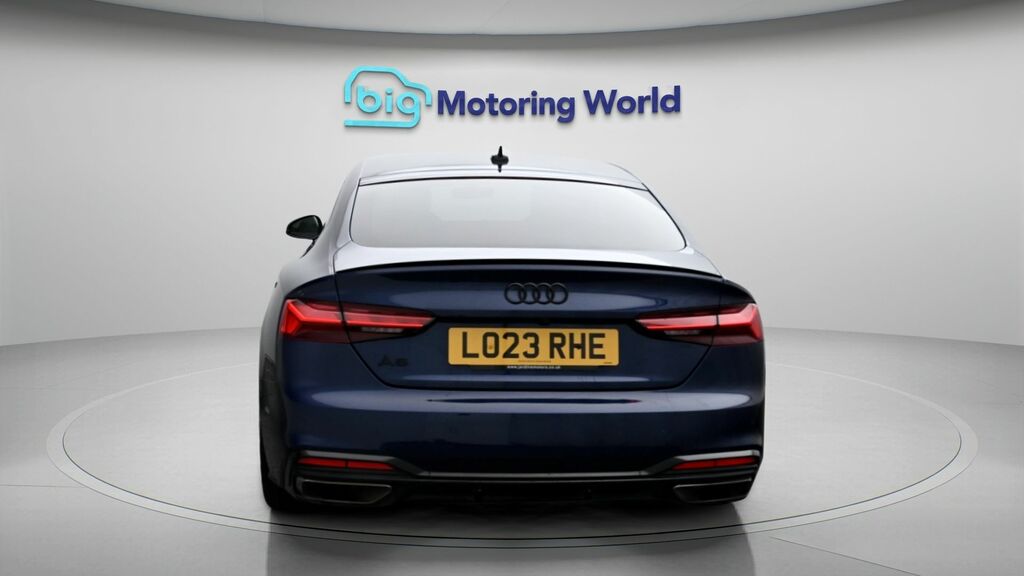 Audi A5 Black Edition LO23RHE Blue #6