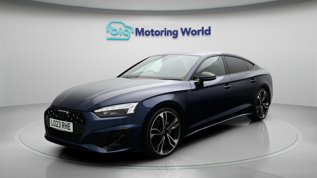 Audi A5 Black Edition LO23RHE Blue #3