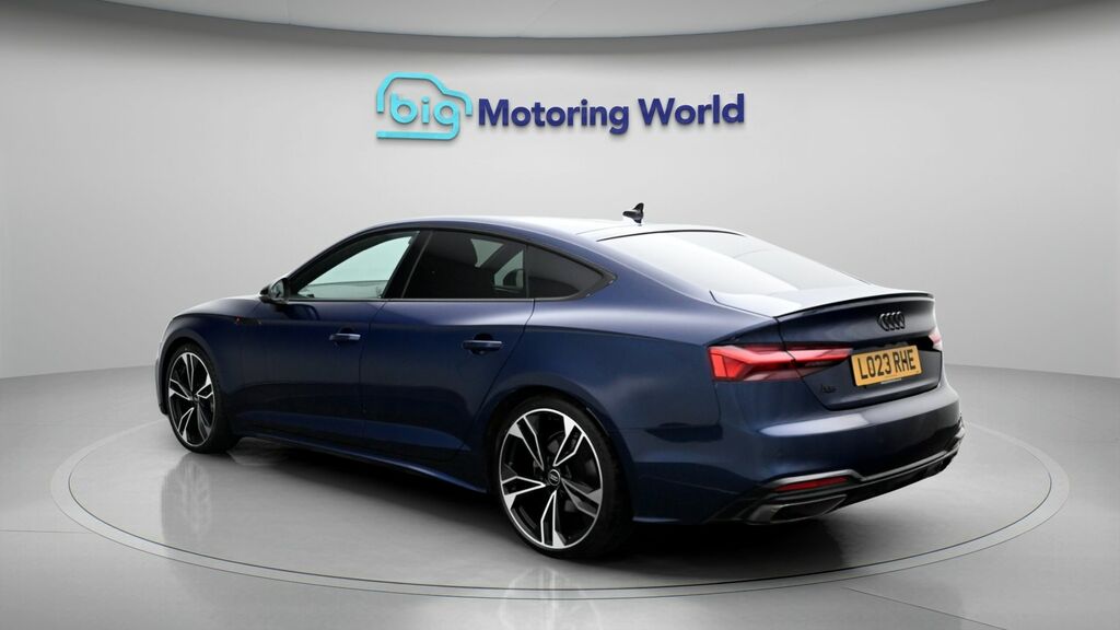 Audi A5 Black Edition LO23RHE Blue #5