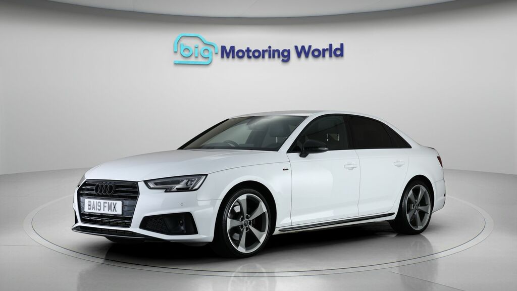 Audi A4 Black Edition BA19FMX White #3