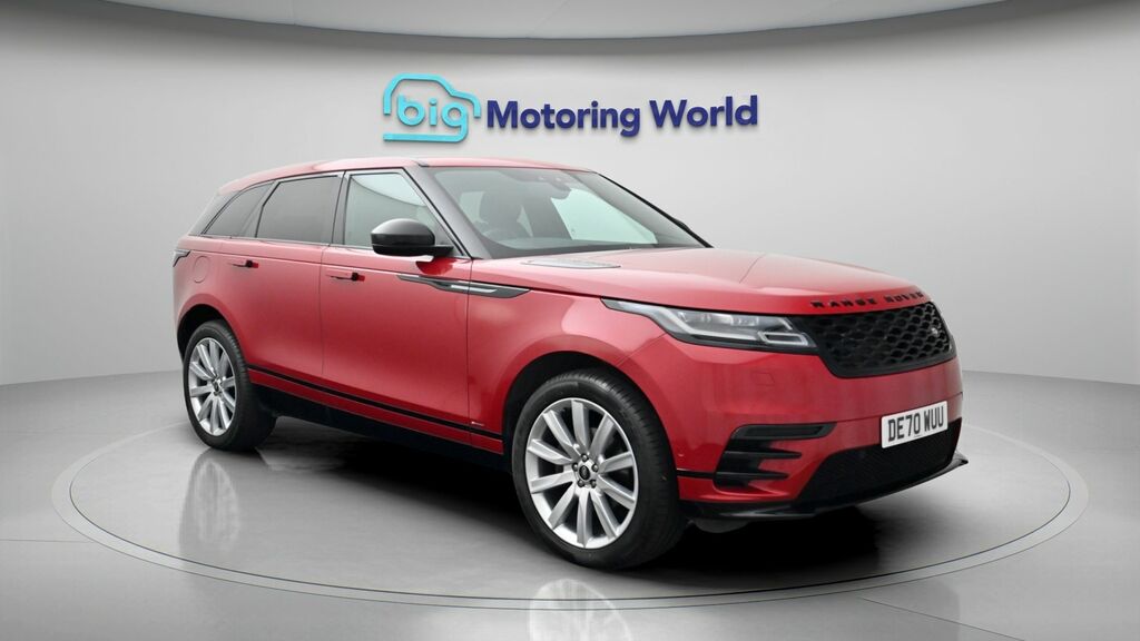 Land Rover Range Rover Velar R-dynamic Se Red