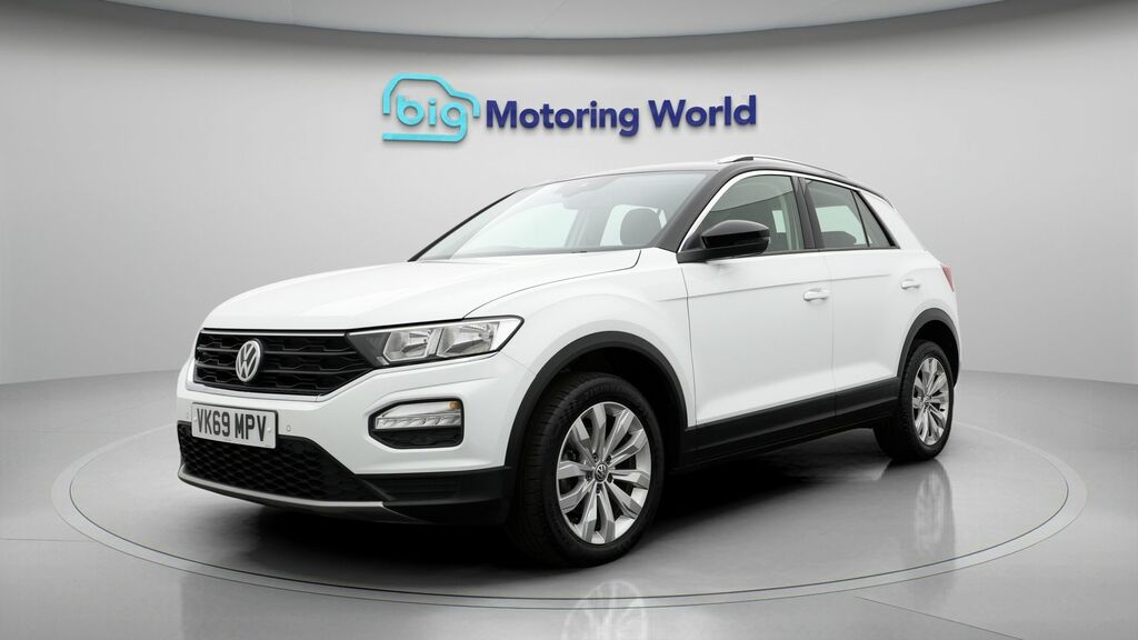 Volkswagen T-Roc Se White #3