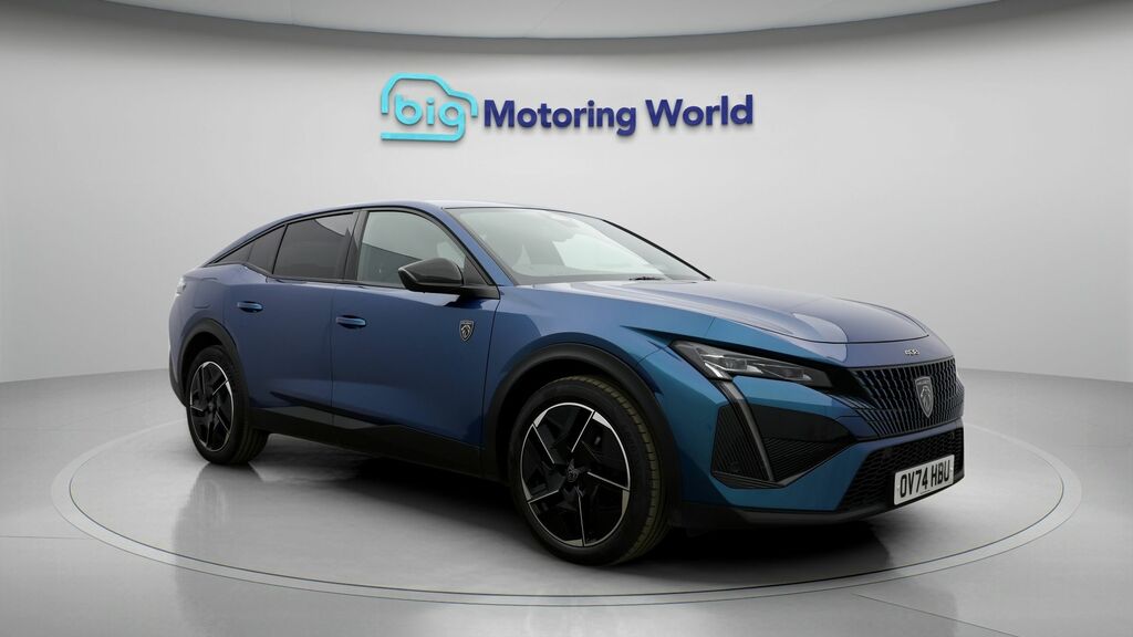 Peugeot 408 Gt Blue