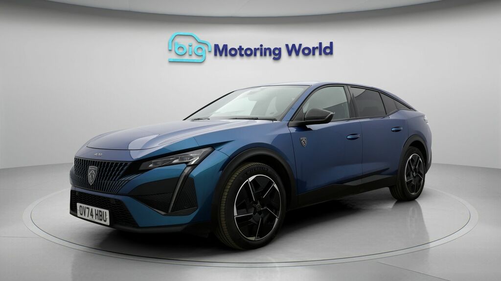 Peugeot 408 Gt OV74HBU Blue #3