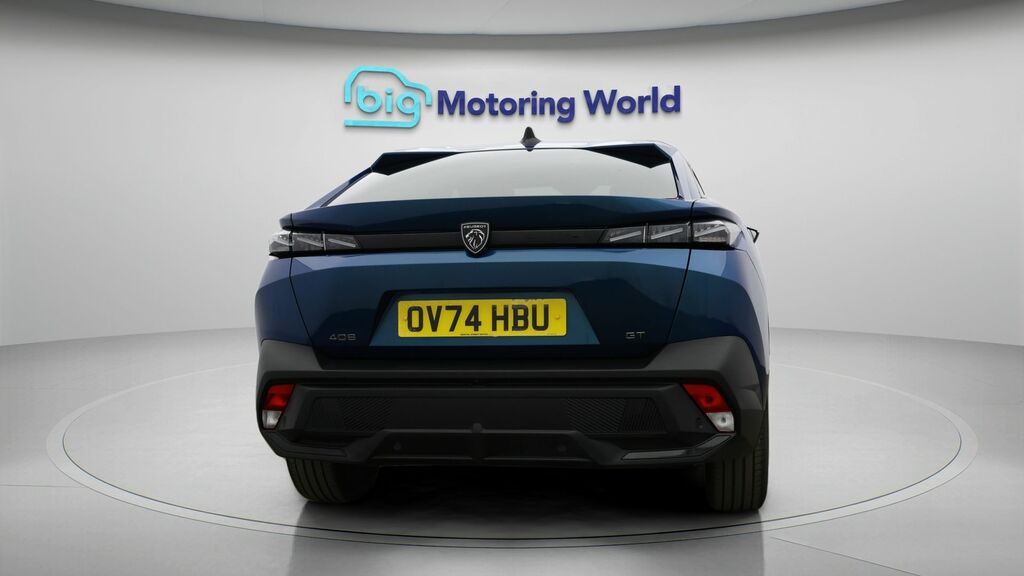 Peugeot 408 Gt OV74HBU Blue #6