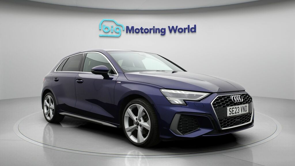 Audi A3 S Line Blue