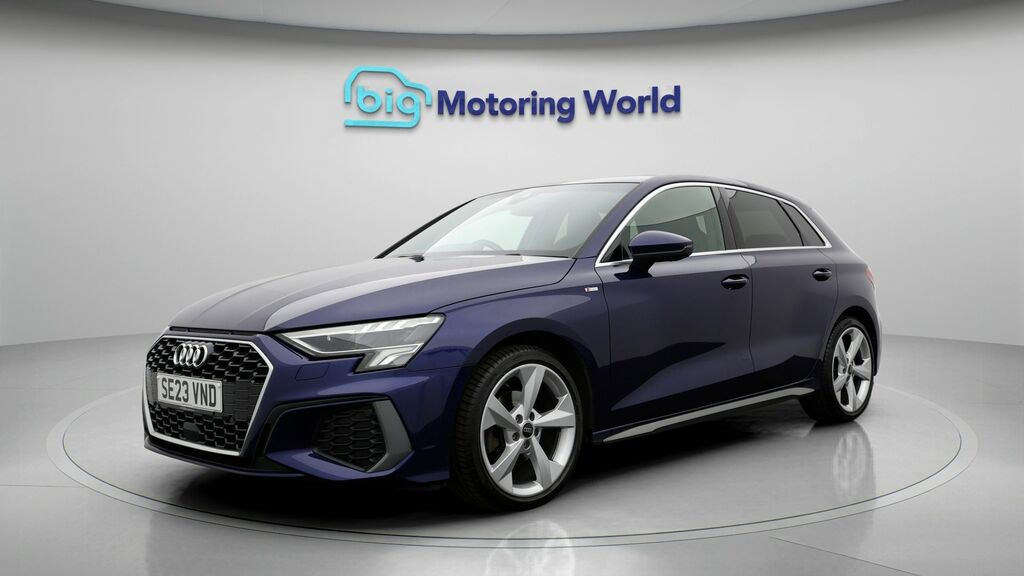 Audi A3 S Line SE23VND Blue #3