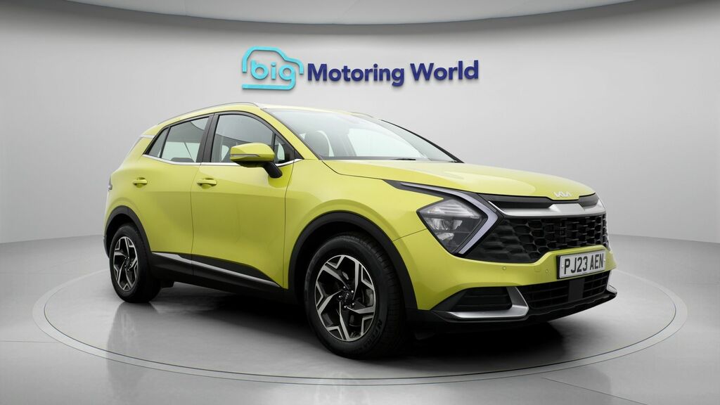 Kia Sportage 2 Yellow