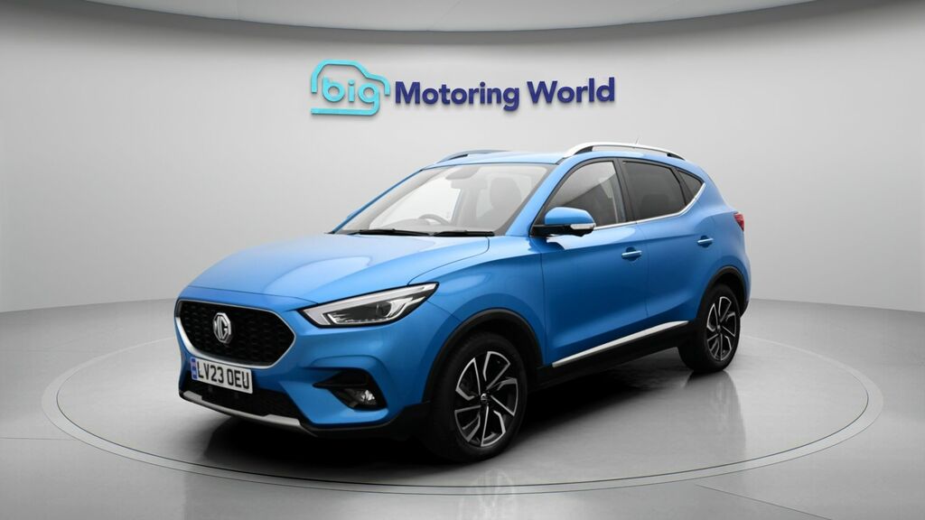 MG ZS Exclusive Blue #3
