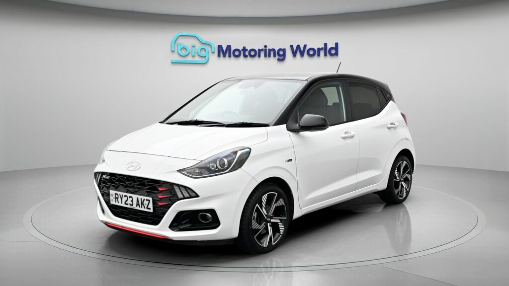 Hyundai I10 N Line RY23AKZ White #3