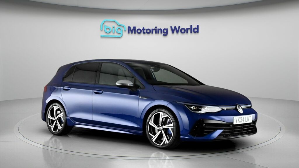 Volkswagen Golf R Blue #2