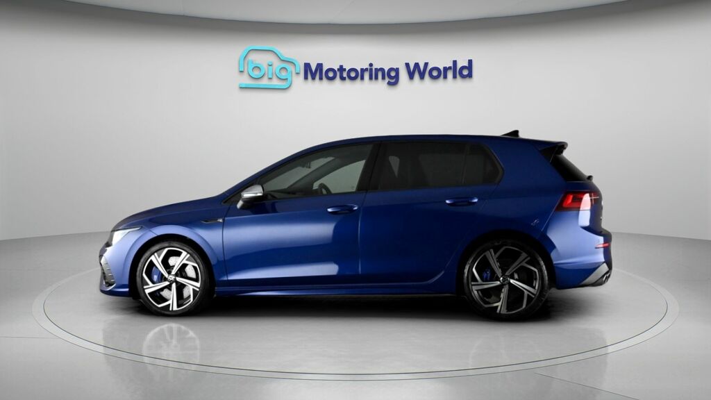 Volkswagen Golf R Blue #5