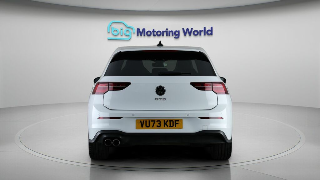Volkswagen Golf Gtd VU73KDF White #6