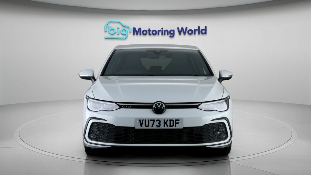 Volkswagen Golf Gtd VU73KDF White #2