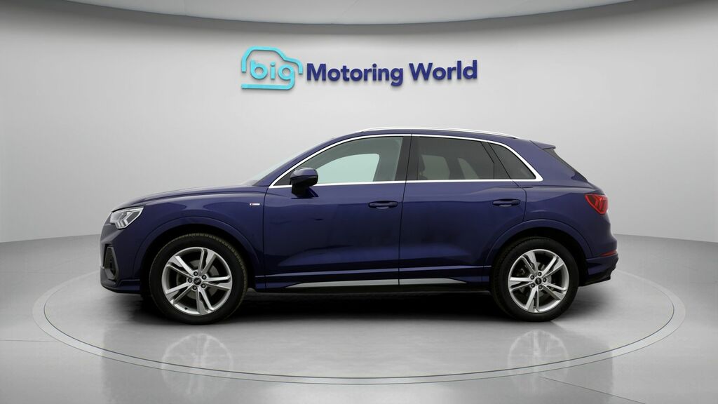 Audi Q3 S Line CV71XTX Blue #4
