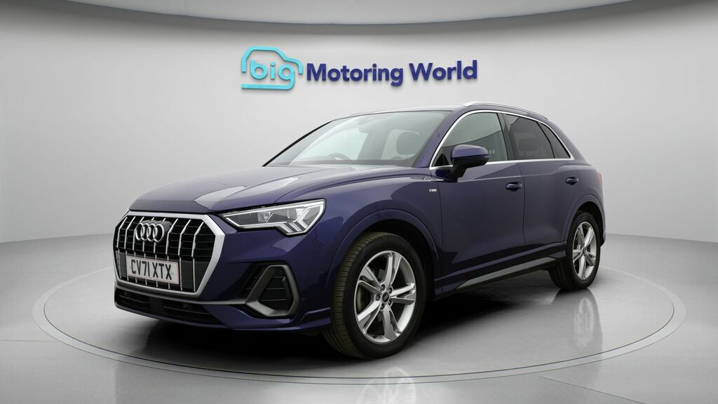Audi Q3 S Line CV71XTX Blue #3