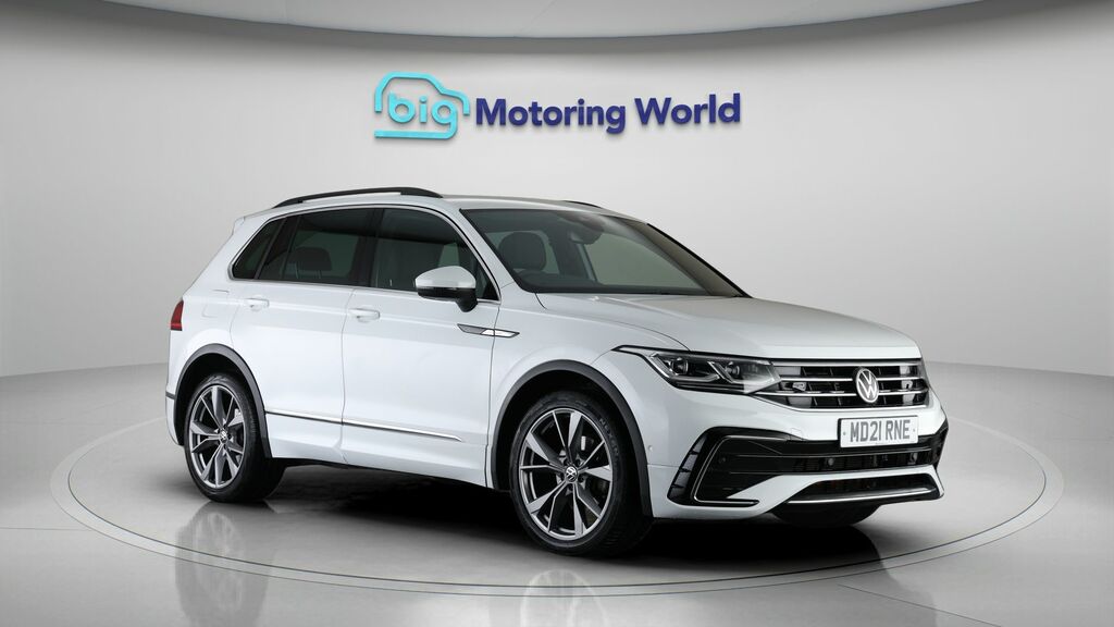 Volkswagen Tiguan R-line White