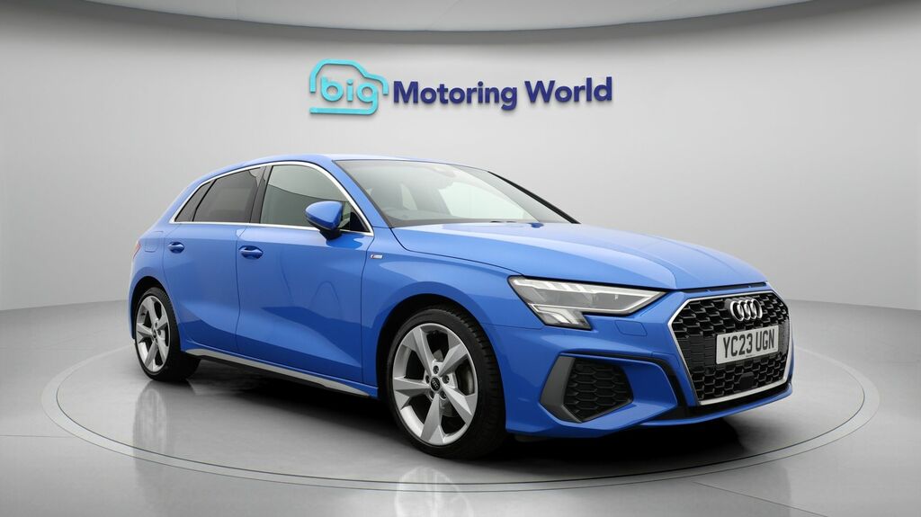 Audi A3 S Line Blue